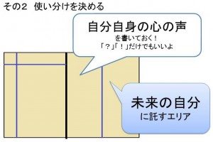 3本線ノート書き方その2後半