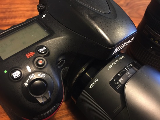 Nikon D800とSIGMA 35mm/f1.4の組み合わせは最強